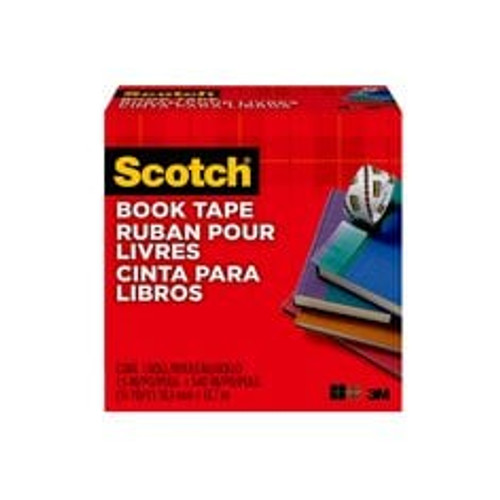 Scotch Book Tape, 845-150, 1.5 in x 540 in (15 yd) (38,1 mm x 13,7 m)