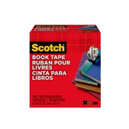 Scotch Book Tape, 845-300, 3 in x 540 in (76,2 mm x 13,7 m)