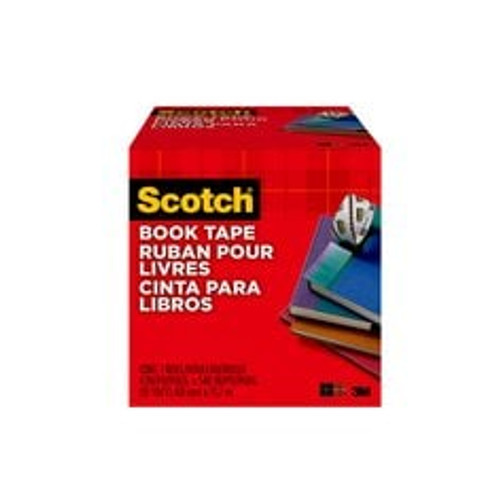 Scotch Book Tape, 845-400, 4 in x 540 in (101,6 mm x 13,7 m)