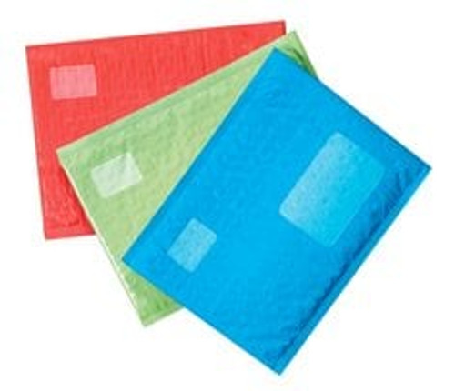 Scotch Color Plastic Bubble Mailers, 8914-CLR, 8.5 in x 11.25 in,
12/Case