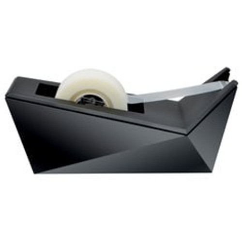 Scotch Desktop Tape Dispenser, C17-MB-0, Facet Design, Metallic Black
Finish