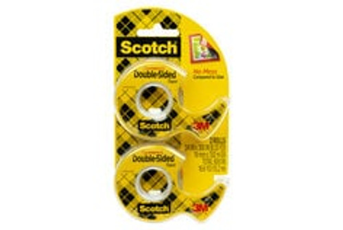 Scotch Double Sided Tape 237DM-2, 3/4 in x 300 in