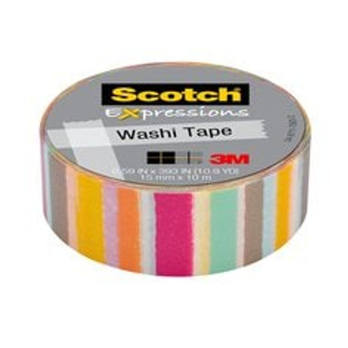 Scotch Expressions Washi Tape C314-P37, .59 in x 393 in (15 mm x 10 m)
Blurred Lines