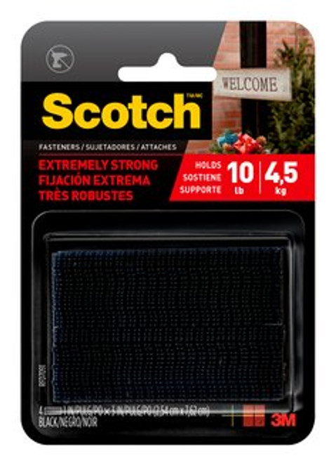 Scotch Extreme Fasteners RFD7091, 1 in x 3 in (2.5 cm x 7.6 cm)