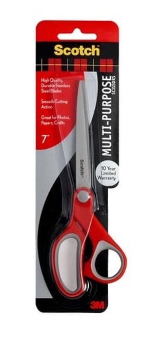 Scotch Multi-Purpose Scissors 1427, 7 in, 6/Inner, 6 Inners/Case, 36/1
