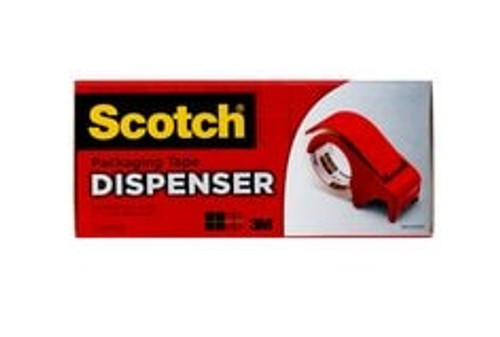 Scotch Packaging Tape Hand Dispenser, DP-300-RD
