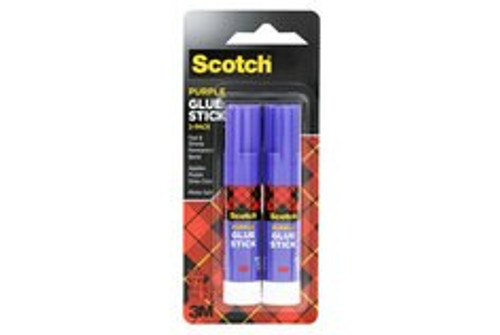 Scotch Purple Glue Stick 6108-2N, .28 oz, 2-Pack
