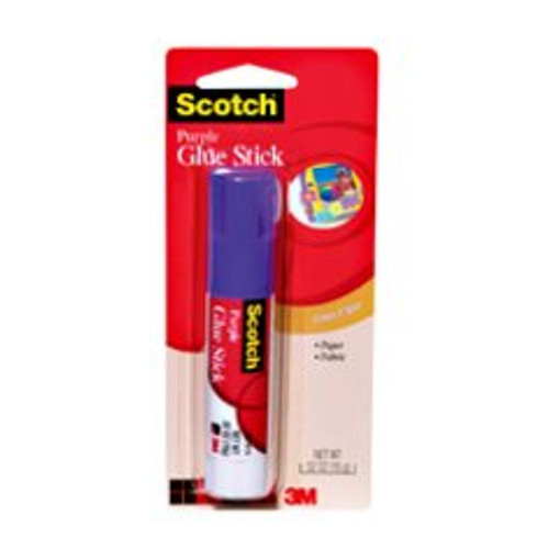 Scotch Purple Glue Stick 6115, .52 oz