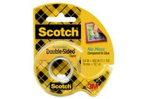 Scotch Removable Double Sided Tape 238, 3/4 in x 200 in (19 mm x 5.08
m)