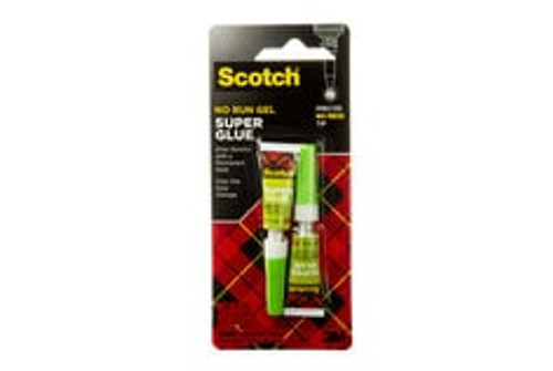 Scotch Super Glue Gel AD112T, .07 oz, 2-Pack
