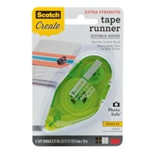 Scotch Tape Runner Extra Strength 055-ES-CFT, .31 in x 11 yd