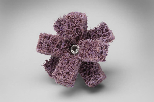 Scotch-Brite Cross Buff, 2 in x 1/2 in x 2 PLY x 8-32 High Strength A
MED, 25/Carton, 100 ea/Case