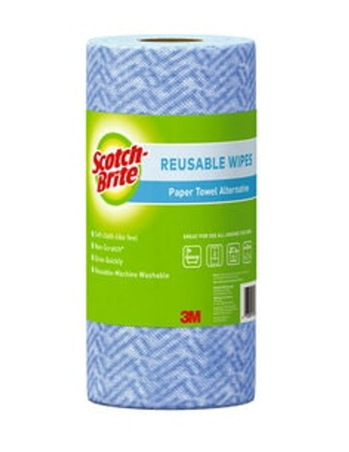 Scotch-Brite Multi-Purpose Wipes, 9053-40-6, 7.8 in x 15.7 in (20 cm x
40 cm) 40 Sheets, total 34.4 SQ FT, 6/1