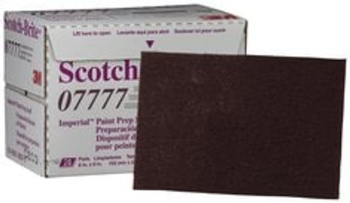 Scotch-Brite Paint Prep Scuff Hand Pad 07777 Maroon, 20 pads/Carton, 60
ea/Case