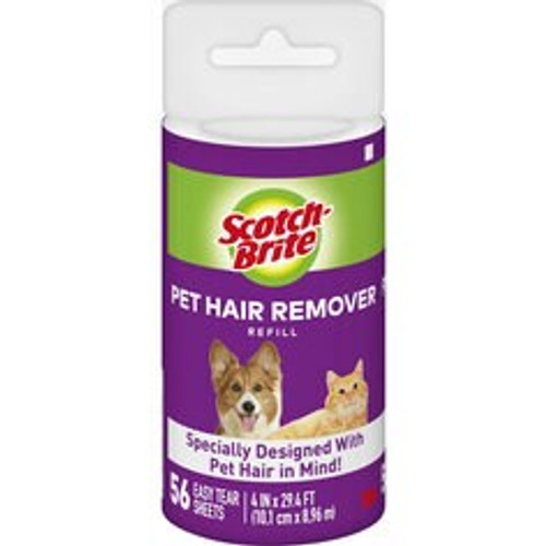 Scotch-Brite Pet Hair Roller Refill 839RFS-56, 12/cs