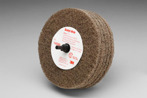 Scotch-Brite Roloc+ Cut and Polish Disc D5, C5-ZR, A/O Medium, 4 in x
1-1/4 in, 10 ea/Case
