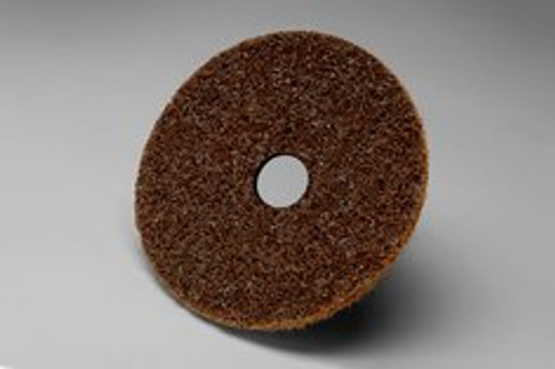 Scotch-Brite Surface Conditioning Disc, SC-DH, A/O Coarse, 5 in x 7/8
in, 50 ea/Case