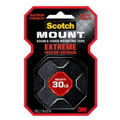 Scotch-Mount Extreme Double-Sided Mounting Tape 414H, 1 In X 60 In
(2,54 Cm X 1,52 M)