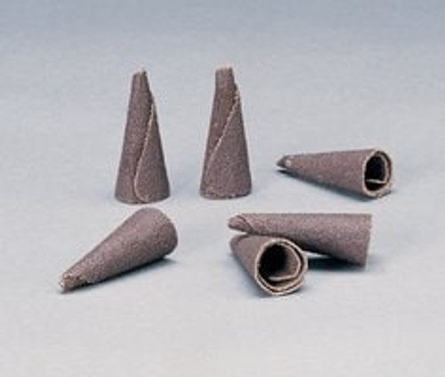 Standard Abrasives Aluminum Oxide Tapered Cone Point, 708559, K-110 320, 100 ea/Case