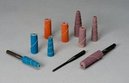 Standard Abrasives Zirconia Cartridge Roll, 727339, CR-ST, 80, 1/4 in x
1-1/2 in x 1/8 in, Straight, 100 ea/Case