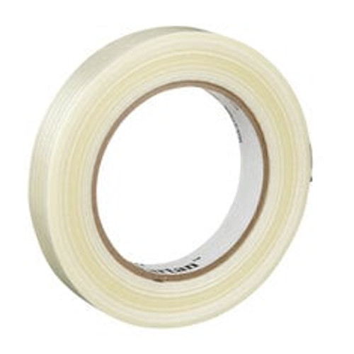 Tartan Filament Tape 8934, Clear, 12 mm x 55 m, 4 mil, 72 Roll/Case