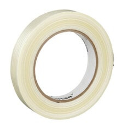 Tartan Filament Tape 8934, Clear, 18 mm x 55 m, 4 mil, 48 Roll/Case