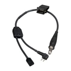 3M PELTOR Left Side Boom Harness, NATO Wiring, FL6AF, 10 EA/Case