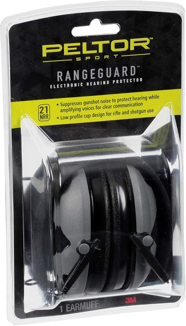 Peltor Sport RangeGuard Electronic Hearing Protector RG-NS-8, Case of 8