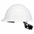 3M SecureFit Hard Hat CHH-R-W6-SL, Cap Style with Ratchet Adjustment, White, 6/Case