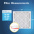 Filtrete Allergen Defense Air Filter, 1000 MPR,9802-2PK-3, 20 in x 20 in x 1 in (2 Filters/Pack) Case of 3 second angle