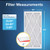 Filtrete Allergen Defense Air Filter, 1000 MPR, 9804-2PK-3, 14 in x25 in x 1 in (2 Filters/Pack) Case of 3 second angle