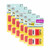 Post-it Flags 680-RD12, 1 in. x 1.7 in. (25.4 mm x 43.2 mm) Red (12 flags/pk)  Case of 4