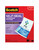 Scotch Self-Laminating Document Pouches LS854WC, 9-1/16 in x 11.5 in
(231 mm x 293 mm)
