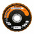 Standard Abrasives Surface Conditioning Flap Disc, 821110, 4-1/2 in x
7/8 in CRS, 5/Carton, 50 ea/Case
