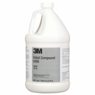 3M Detail Compound 308, 38105, 1 Gallon, 4 per case - SAB Resources