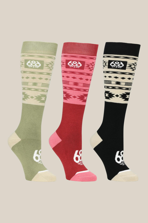 Southwest Socks - 3 Pack 25-26