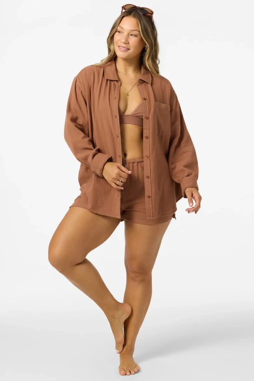 Leni Relaxed Ls Woven Shirt 2026