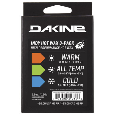 Indy Hot Wax 3-Pack 160G 26-27