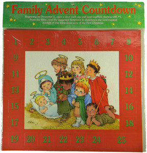 Family Advent Countdown Calendar Our Daily Bread Catholic Gifts