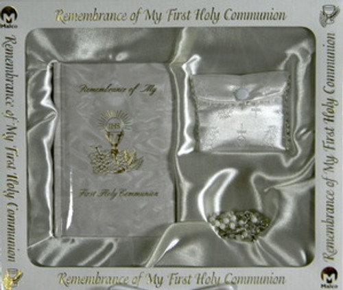 Communion Set Deluxe Marian White