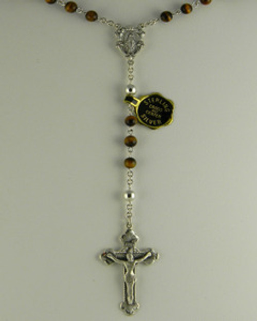 Tigers Eye 6mm Rosary