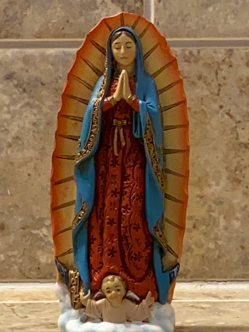 Our Lady of Guadalupe 4.25-inch figurine from Joseph's Studio
