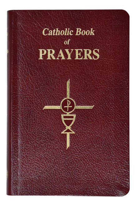 Catholic Book of Prayers
Burgundy Bonded Leather