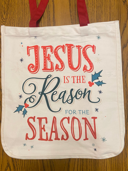 Jesus Is the Reason Canvas Tote Bag Jesus Is the Reason Canvas Tote Bag