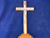 Italian Wood Standing 8" Crucifix