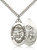 St Michael the Archangel
Sterling Oval Medal on 
24" Stainless Chain