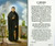 St Peregrine Laminated Holy Card