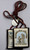 Our Lady of Mount Carmel Brown Wool Scapular with Brown Cord and medals