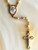 First Communion White Pearl Bead Rosary 