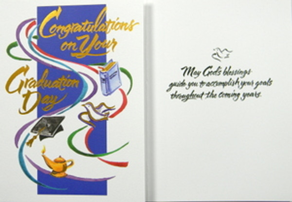 Congratulations on Your Graduation Day Graduation Card